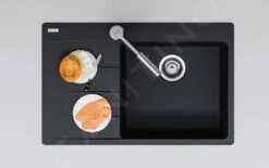 Franke Centro - Fregadero De Fragranite CNG 611-78 TL/7, 780x500 Mm, ónix 114.0637.510 -Cocina Artículos Tienda b9c6569bcf6ab58b0bbcaa45