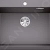 Blanco Pleon 8 - Fregadero De Silgranite, 700x510 Mm, Roca Gris 523044