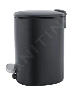 Nimco Cubos De Basura - Cubo De Basura 5 L, Negro Mate KOS 9005-90 -Cocina Artículos Tienda ba79bbeaab9122d5b948e3de