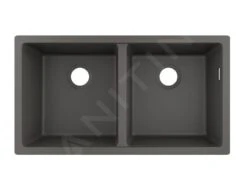 Hansgrohe Fregaderos - Fregadero De Granito Bajo Encimera S510-U770, Gris Piedra 43434290