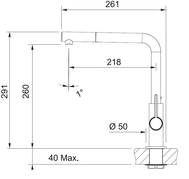 Franke Conjuntos De Cocina - Conjunto G247, Fregadero De Fragranite MRG 610-52 RTL Y Grifo FN 7394.031, Onyx/cromo 114.0675.634 3 Franke Conjuntos De Cocina - Conjunto G247, Fregadero De Fragranite MRG 610-52 RTL Y Grifo FN 7394.031, Onyx/cromo 114.0675.634 - Imagen 3