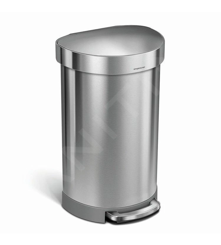 Simplehuman Cubos De Basura - Cubo De Basura 45 L, Acero Inoxidable Cepillado CW2030 4 Simplehuman Cubos De Basura - Cubo De Basura 45 L, Acero Inoxidable Cepillado CW2030 - Imagen 4