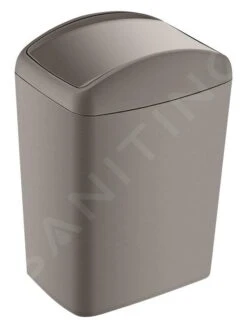 Aqualine Accesorios - Cubo De Basura Soft, 5 L, Terra TRN-187-05