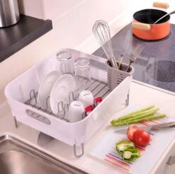 Simplehuman Accesorios De Cocina - Escurreplatos 370x326x172 Mm, Blanco KT1104 -Cocina Artículos Tienda c07ce8742bb0b227d14937c8