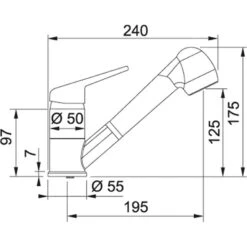 Franke Conjuntos De Cocina - Conjunto De Cocina G122, Fregadero De Fragranite BSG 611-78/39 + Grifo FC 9547.424, Cachemira 114.0510.453 -Cocina Artículos Tienda c1e8699514019103825e8bca