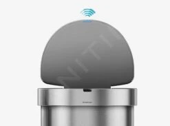 Simplehuman Cubos De Basura - Cubo De Basura Con Apertura Sin Contacto Con Sensor De Movimiento, 45 L, Acero Inoxidable Cepillado ST2009 -Cocina Artículos Tienda c6576072a4171a636f689cd0