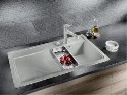 Blanco Accesorios - Cubeta Zenar Para Fregadero, Acero Inoxidable 223077 -Cocina Artículos Tienda d1282587c92e9b48400b9045