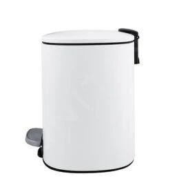 Nimco Cubos De Basura - Cubo De Basura 5 L, Blanco Mate KOS 9005-05 -Cocina Artículos Tienda d40d4ce3a5726316aa3c122e