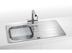 Alveus Line Maxim - Fregadero 860x500 Mm, Acero Inoxidable 1089611 -Cocina Artículos Tienda d704bf696f708349a08f6e97