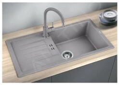 Blanco Favum XL 6 - Fregadero De Silgranite, 860x435 Mm, Aluminio 524234 -Cocina Artículos Tienda d8493243c253cef3e012b3ca