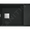 Franke Fresno - Fregadero De Fragranite FSG 611-88, 877x495 Mm, Negro Mate 114.0651.012