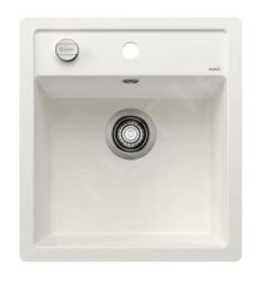 Blanco Dalago 45 - Fregadero Silgranite, 500x455 Mm, Con Control De Desagüe, Blanco 517169