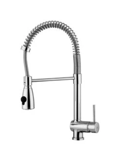 Paffoni Stick - Grifo De Fregadero Con Brazo Flexible, Cromo SK178CR