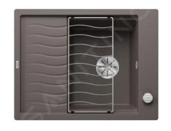 Blanco Elon 45 - Fregadero De Silgranite, 650x500 Mm, Con Control De Desagüe Y Accesorios, InFino, Gris 527251 -Cocina Artículos Tienda dc48e3c174603f64fe321332