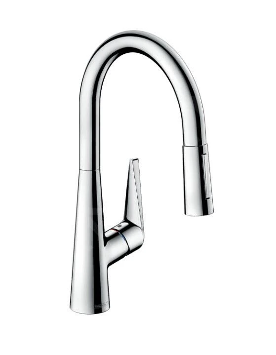 Hansgrohe Talis M51 - Grifo De Fregadero Talis Con Ducha Extraíble, SBox, EcoSmart, Cromo 73876000 1 Hansgrohe Talis M51 - Grifo De Fregadero Talis Con Ducha Extraíble, SBox, EcoSmart, Cromo 73876000
