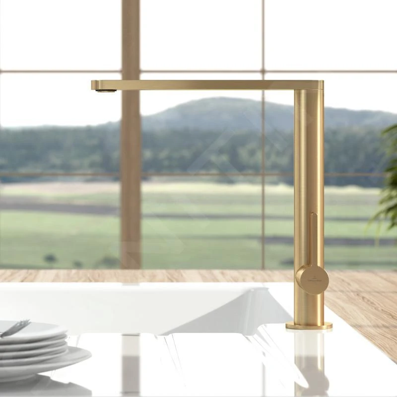 Villeroy & Boch Finera - Grifo De Fregadero, Dorado 92700003 9 Villeroy & Boch Finera - Grifo De Fregadero, Dorado 92700003 - Imagen 9