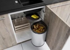 Blanco Singolo XL - Cubo De Basura Empotrado, Capacidad 20 L 526377 -Cocina Artículos Tienda e1e0fdadca6b8209df5d9877