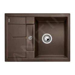 Blanco Metra 45 - Fregadero De Silgranite, 680x500 Mm, Compact, Café 519570