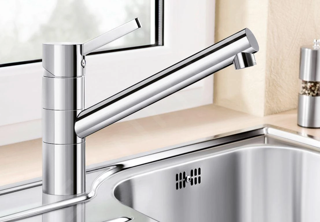 Blanco Tivo - Grifo De Fregadero, Plegable Bajo Ventana, Cromo 518409 3 Blanco Tivo - Grifo De Fregadero, Plegable Bajo Ventana, Cromo 518409 - Imagen 3