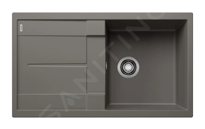 Blanco Metra 5 - Fregadero De Silgranite, 860x500 Mm, Gris 527293 1 Blanco Metra 5 - Fregadero De Silgranite, 860x500 Mm, Gris 527293