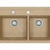 Alveus Atrox - Fregadero De Granito 790x500 Mm, Con Control De Desagüe, Beige 1132000