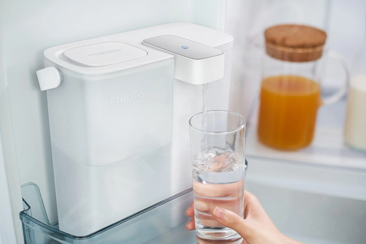 Philips Filtración - Jarra De Filtrado, Capacidad 3 L, Micro X-Clean, Blanco AWP2980WH/58 8 Philips Filtración - Jarra De Filtrado, Capacidad 3 L, Micro X-Clean, Blanco AWP2980WH/58 - Imagen 8