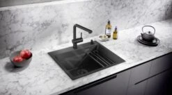 Blanco Accesorios - Juego De Desagüe C-overflow, BlackEdition, Negro Mat 239975 -Cocina Artículos Tienda ed8b107f295ffffb63e10fd4