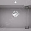 Blanco Etagon 8 - Fregadero De Silgranite, 780x510 Mm, Con Correderas, InFino, Aluminium 525179