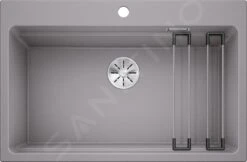 Blanco Etagon 8 - Fregadero De Silgranite, 780x510 Mm, Con Correderas, InFino, Aluminium 525179
