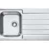 Alveus Line Maxim - Fregadero 860x500 Mm, Acero Inoxidable 1089611