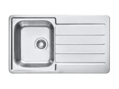 Alveus Line Maxim - Fregadero 860x500 Mm, Acero Inoxidable 1089611