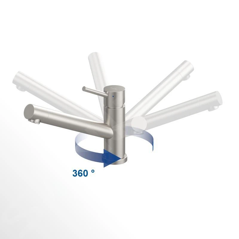 Villeroy & Boch Como - Grifo De Fregadero, Bajo Ventana, Acero Inoxidable 925700LC 3 Villeroy & Boch Como - Grifo De Fregadero, Bajo Ventana, Acero Inoxidable 925700LC - Imagen 3