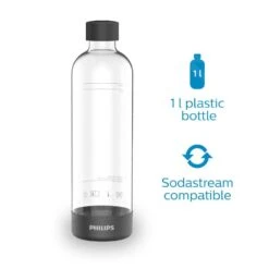 Philips GoZero - Máquina Para Hacer Agua Con Gas Lite Con Accesorios, Negro ADD4901BK/10 -Cocina Artículos Tienda f4cb70219c8275ffc8a8bfc5 1