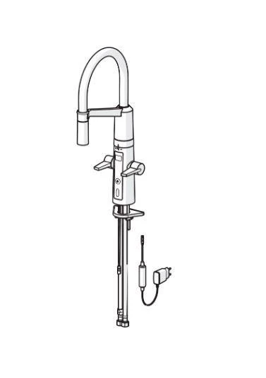 Hansa Fit - Grifo Electrónico De Fregadero Hybrid, Sin Contacto, Negro/cromo 65252213 5 Hansa Fit - Grifo Electrónico De Fregadero Hybrid, Sin Contacto, Negro/cromo 65252213 - Imagen 5