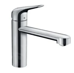 Hansgrohe Focus M42 - Grifo De Fregadero Focus, CoolStart, EcoSmart, Cromo 71864000