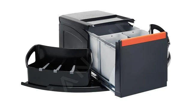 Franke Cube - Cubo De Basura Empotrado Cube De Esquina 134.0055.288 1 Franke Cube - Cubo De Basura Empotrado Cube De Esquina 134.0055.288