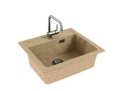 Alveus Atrox - Fregadero De Granito 590x500 Mm, Con Control De Desagüe, Beige 1131994 7 Alveus Atrox - Fregadero De Granito 590x500 Mm, Con Control De Desagüe, Beige 1131994 -Cocina Artículos Tienda fcf6f4e6127edaf061a233b3